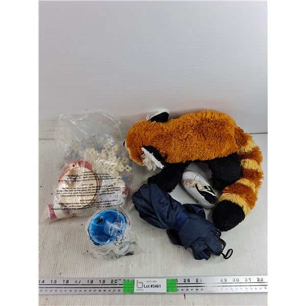 Plush Fox,Christmas Decorations, Small Umbrella, Misc
