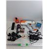 Image 1 : Skyrocket Gun, Sylvania 3157 Bulbs, Susan B Anthony Dollar, Scar Sheets, Respirator,Misc