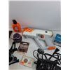 Image 4 : Skyrocket Gun, Sylvania 3157 Bulbs, Susan B Anthony Dollar, Scar Sheets, Respirator,Misc
