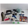 Image 1 : Dualshock 4 Joystick, Marvel Cards, Hand Warmers, Sunglasses, Rotary Tool, Glue Gun, Misc