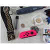 Image 3 : Dualshock 4 Joystick, Marvel Cards, Hand Warmers, Sunglasses, Rotary Tool, Glue Gun, Misc