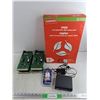 Image 1 : Staples High Volume Paper, WD HD Media Player, EU-US Adaptor, (2) Motherboards - As Is