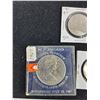 Image 2 : New Zealand Commemorative Dollar Coin, (2) Canadian $1 Coins-Cannot Authenticate