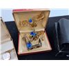 Image 3 : Faux Leather Wallet, Various Cufflinks