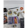 Image 3 : .22 Pellets, Playing Cards, Montreal Canadians Shirt Pin, Folding Knives, Rings, Key Ring, Misc