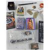 Image 6 : .22 Pellets, Playing Cards, Montreal Canadians Shirt Pin, Folding Knives, Rings, Key Ring, Misc