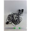 Image 1 : Various Cords, Vtech & Panasonic Telephones, Charging Stations - As Is