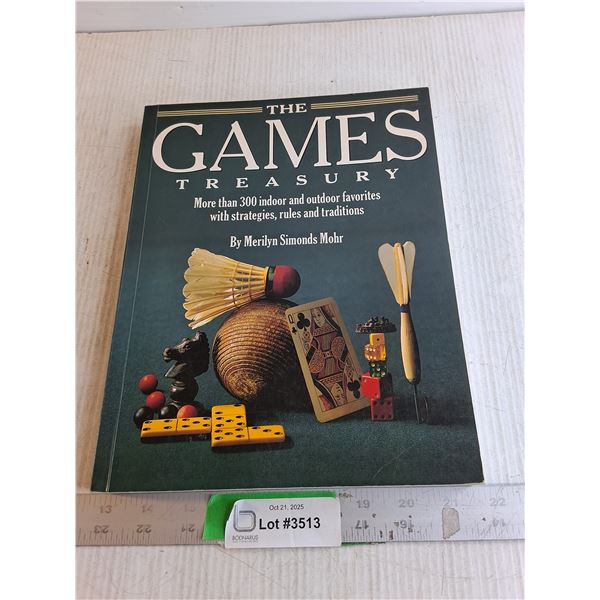 Soft Cover Book - The Games Treasury