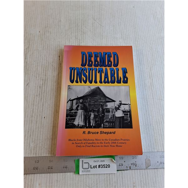 Soft Cover Book - Deemed Unsuitable