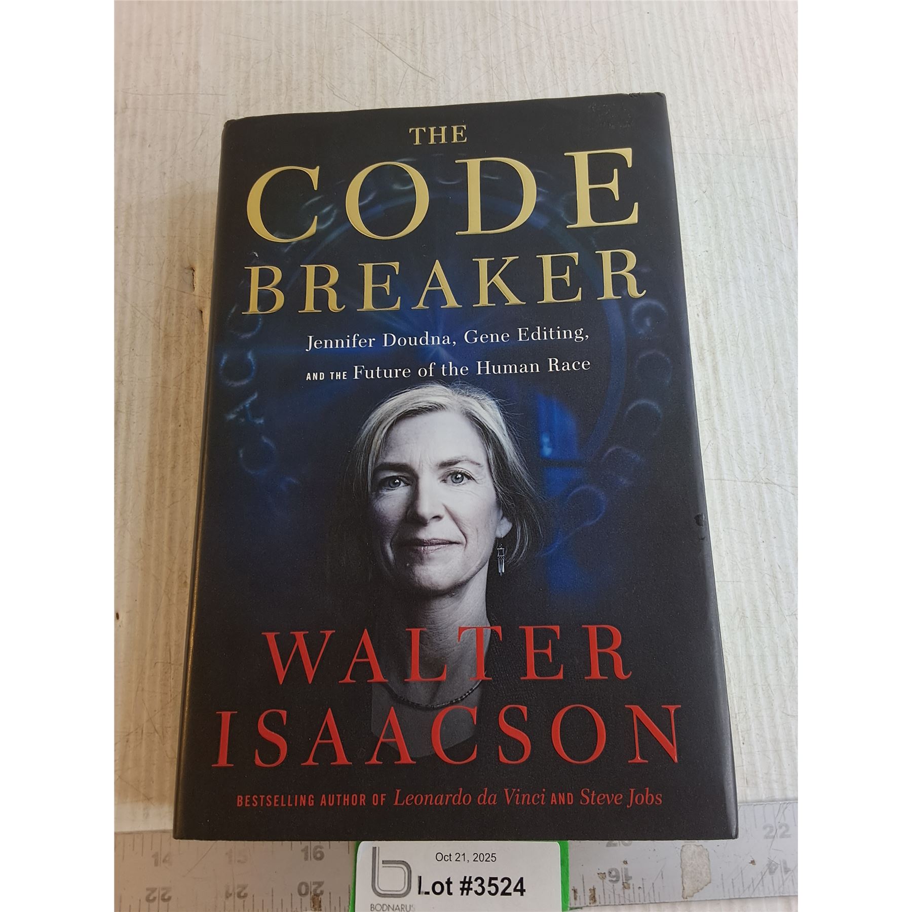 Hardcover Book - The Code Breaker - Bodnarus Auctioneering