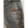 Image 3 : Mens "Carhartt" Pants - Size 34" Waist/ 38" Inseam/ Dungaree Fit