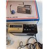 Image 2 : "Citizen" Mini Portable AM/ FM Cassette Recorder With Case and Head Phones/"Mecca" Am/ Fm  Cassette