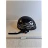 Image 1 : Motorcycle Helmet (Half Helmet Style With Snap On Visor)) -  Adult Size Large