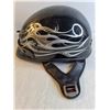 Image 3 : Motorcycle Helmet (Half Helmet Style With Snap On Visor)) -  Adult Size Large