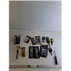 Image 1 : Spark Plug Gapper, Flashlight, 1/2" Dr.Star Socket,  Mini Ratchet Set, Micro Ratchet, Misc