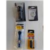 Image 2 : Spark Plug Gapper, Flashlight, 1/2" Dr.Star Socket,  Mini Ratchet Set, Micro Ratchet, Misc
