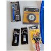 Image 2 : Pen Light, Mounted Wire Wheel Brush,4-in-1 Knife Sharpener, Misc