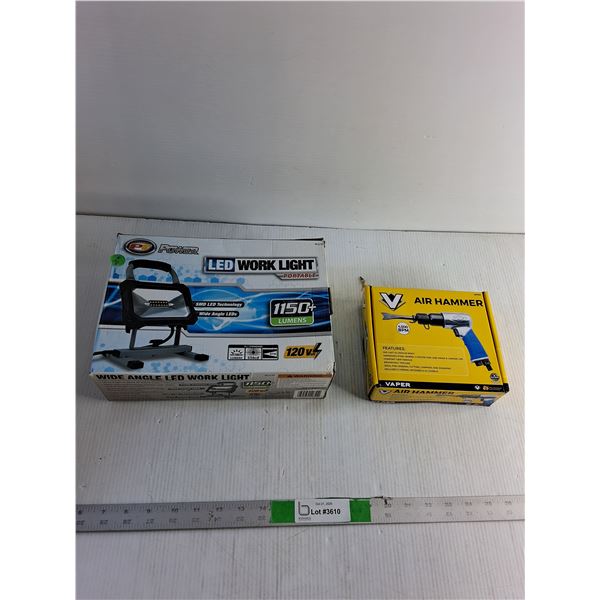 LED Worklight, Air Hammer