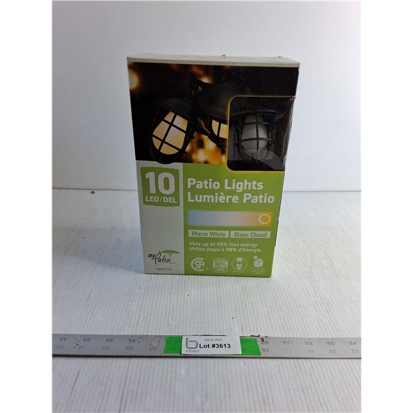 10 LED Patio Lights