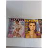 Image 2 : (4) Playboy Magazines