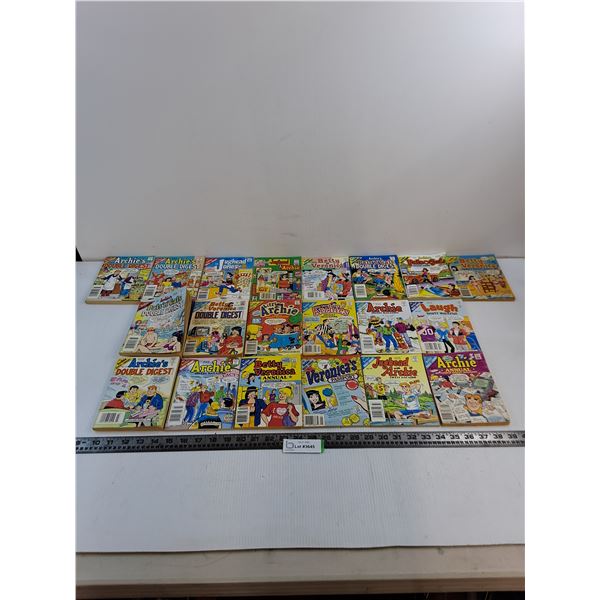 (20) Vintage Archie Comic Books