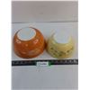 Image 1 : (2) Pyrex Bowls (Autumn Harvest - 9", Shenandoah 7")