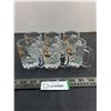 Image 1 : (6) A&W Baby Glass Mugs