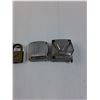 Image 4 : (2) Measuring Tapes, (3) Vintage Locks & Keys