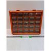 Image 1 : Shop Hardware Organizer w/Contents - 12.5" x 9" x 7" - PICK UP