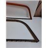 Image 3 : (2) Bow Saws - 40" & 38" - PICK UP ONLY