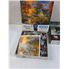 Image 2 : (3) Puzzles: Moose, Farm Scenes - As Is