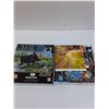 Image 3 : (3) Puzzles: Moose, Farm Scenes - As Is