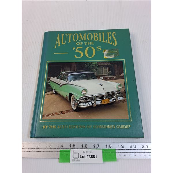 Hardcover Book: Automobiles of the 1950's