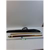 Image 1 : Pool Cue w/Case and Chalk