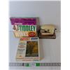 Image 1 : Toy Sewing Machine, Tiddley Winks, Puzzle- Both Sealed