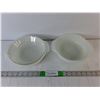 Image 1 : (2) Anchor Hocking Bowls 9" No Pattern, (1) Lid