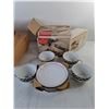 Image 2 : Vintage Humidifier- Powers On & (4) Teacups, (4) Plates
