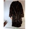 Image 1 : Reversible Faux Mink Coat- M