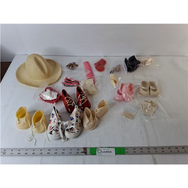 Doll Accessories- Shoes, Hat, Socks