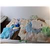 Image 1 : Infant/Doll Clothes & Blankets- Some Staining