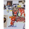 Image 3 : Various Hockey Pictures - 5" x 7" - Detroit Red Wings, Maple Leafs, Misc