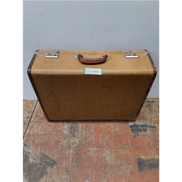 * Vintage Fournier Suit Case - 21x7x16" - PICK UP