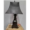 Image 1 : * Metal "Fish Scale" Pattern Table Lamp - 27" High - Loose Assembly, Untested, As is - PICK UP ONLY