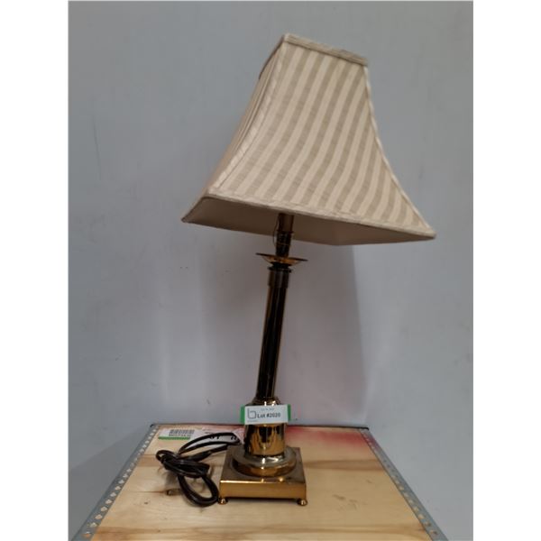 * Metal Table Lamp - 26" High - Loose Assembly, Untested, As is - PICK UP ONLY