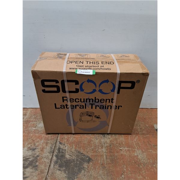 * Scoop NIB Recumbent Lateral Trainer - PICK UP ONLY