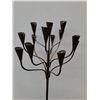 Image 2 : * Metal 13-Votive Candelabra - 74" High - Pickup Only