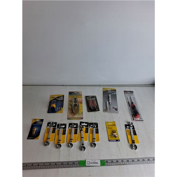 3-Way Composite Coupler, Nut Cracker, Mini Screwdriver Set, Precision Oiler, Tapping Driver, Misc
