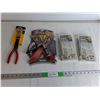 Image 1 : 11"  Hose Grip Pliers,  12" Multitool, (2) 550 Nail Assortment