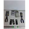 Image 1 : 11" Cable Pliers, 900 Pcs Staple & Brad Nails, 141 Pcs Sealing Washers, (3) Star Sockets, Misc
