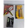 Image 2 : 2 in 1 Dual Jaw Pliers, 9 Pcs Combinations Tool Set, LED Mini Flashlight, Square Screwdriver, Misc